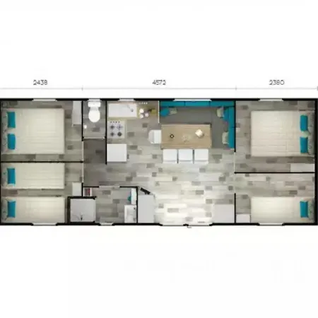Mobilhome 4 Etoiles - Piscine - Eeaie0 Vakantiehuis Brétignolles-sur-Mer